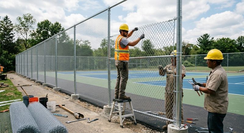 Chain Link Fence Installation Service